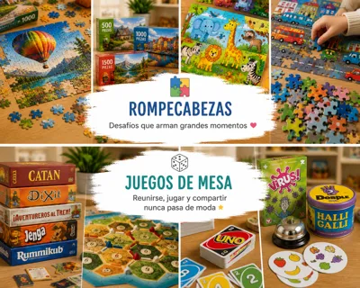 Rompecabezas y Juegos de Mesa